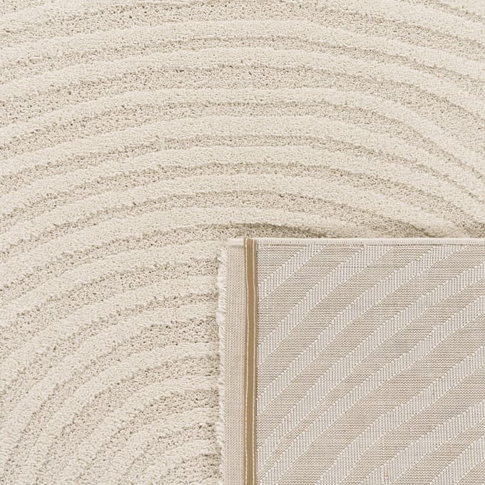 Modern tapijt Aurora crème 80x250 cm