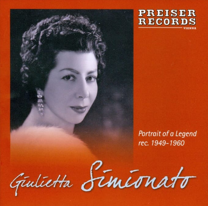 Giulietta Simionato - Portrait Of A Legend Recordings 1949-1960 (CD)