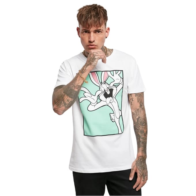 Merchcode Looney Tunes -T-shirt Bugs Bunny Funny Face Tee MC568