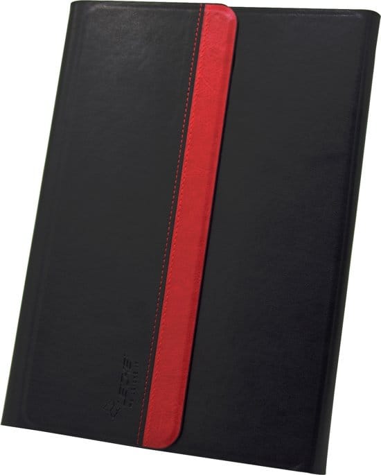 LEICKE Sharon 10.1'' Hoes Zwart, Rood
