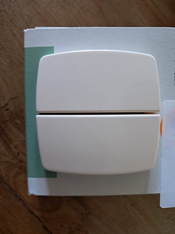 Karwei Aurora Serieschakelaar - Inbouw - Creme