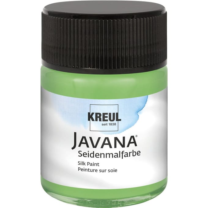 KREUL Javana Zijdeverf, 50 ml - Groen