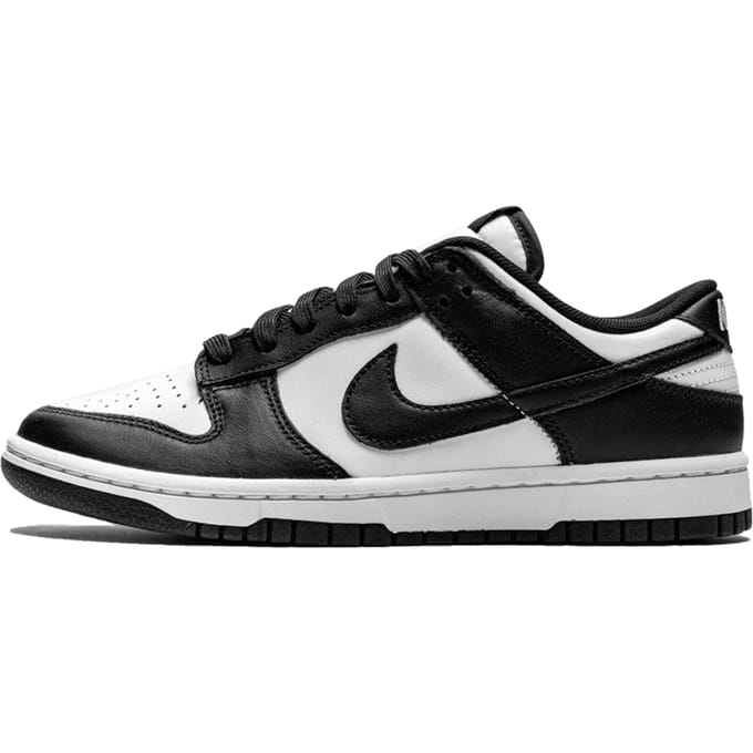Nike Dunk Low Retro Heren Sneakers - White/Black-White