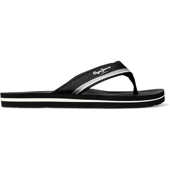 Pepe Jeans West Boat Slippers Zwart EU 43 Man