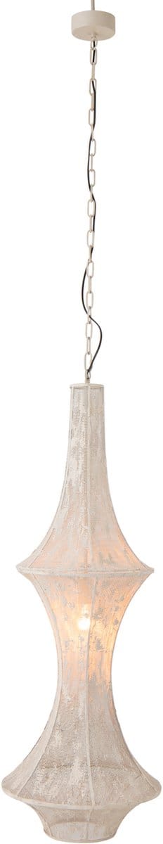 J-Line hanglamp Obi - ijzer - wit