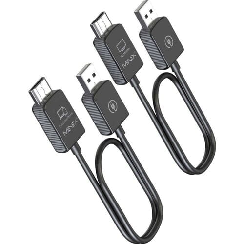 MINIX H1 Wireless Transmitter en Receiver | Plug & Play HDMI-HDMI | Draadloze UHD 1080P@60Hz Video/Audio op 5G Wifi | Windows, Android, MacOS - 50m Bereik