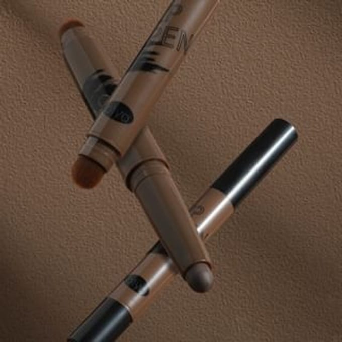 biya  - Face-sculpting Contour Pencil - 3 Colors 101# Gray Brown - 1.5g