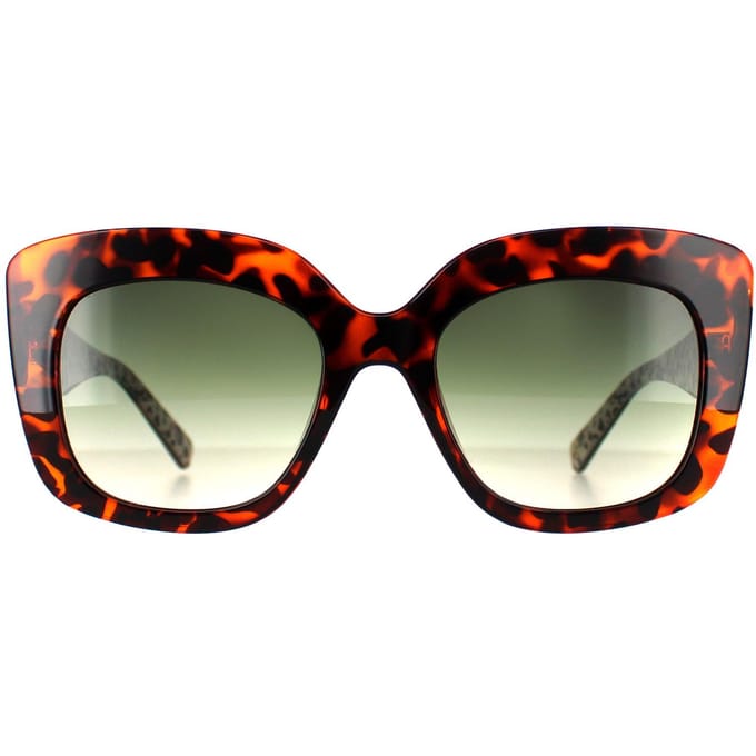 Ted Baker TB1675 Hattie 114 dubbele champagne demi groen gradiÃ«nt zonnebril