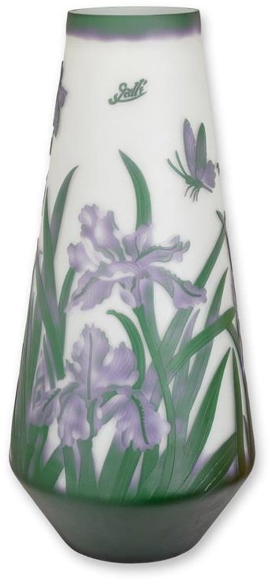 Vaas - "Daffodil" - Cameo glas - 44,1 cm hoog
