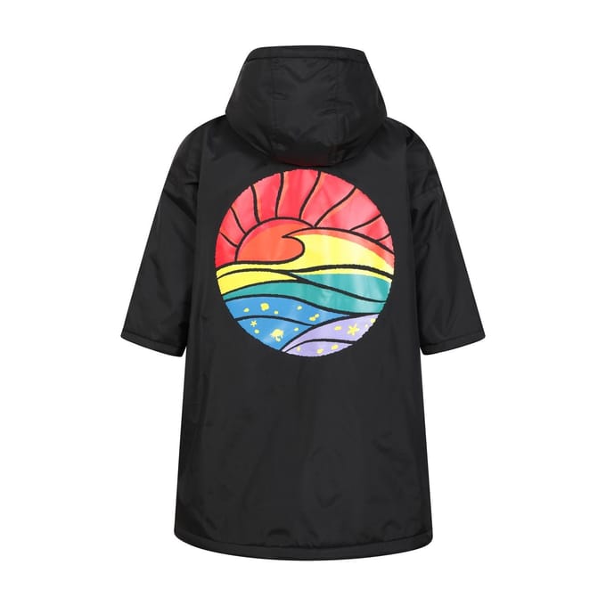 Mountain Warehouse Waterdichte badjas voor kinderen (Roze)