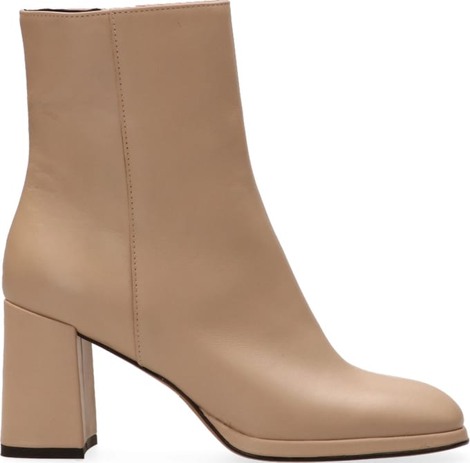 Van Dalen - ZITA KORTE LAARS BEIGE LEER - Beige - 41
