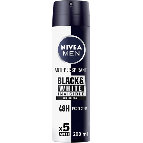 Nivea MEN INVISIBLE - deodorant - spray 200 ml
