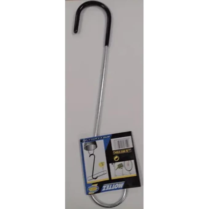Mottez S-haak Kunststof Ø6mm 400mm
