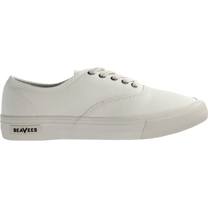 Seavees Legend Sneaker Standaard Bleach Poplin Wit Dames Trainers