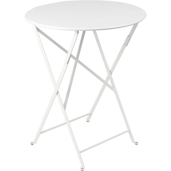 Fermob BISTRO klaptafel rond - 01 katoenwit - Ø 60 cm