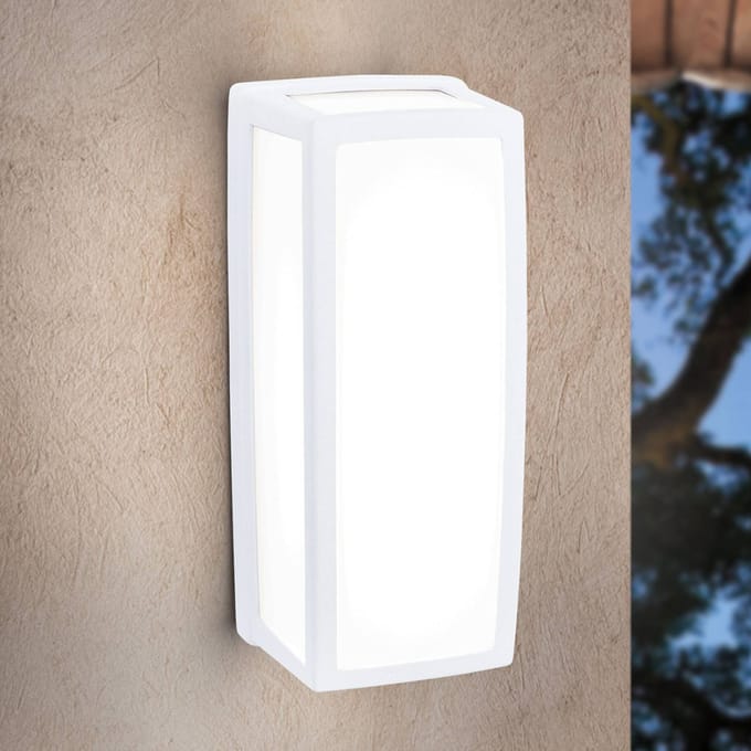 ORION Witte LED buitenwandverlichting Bob, IP54