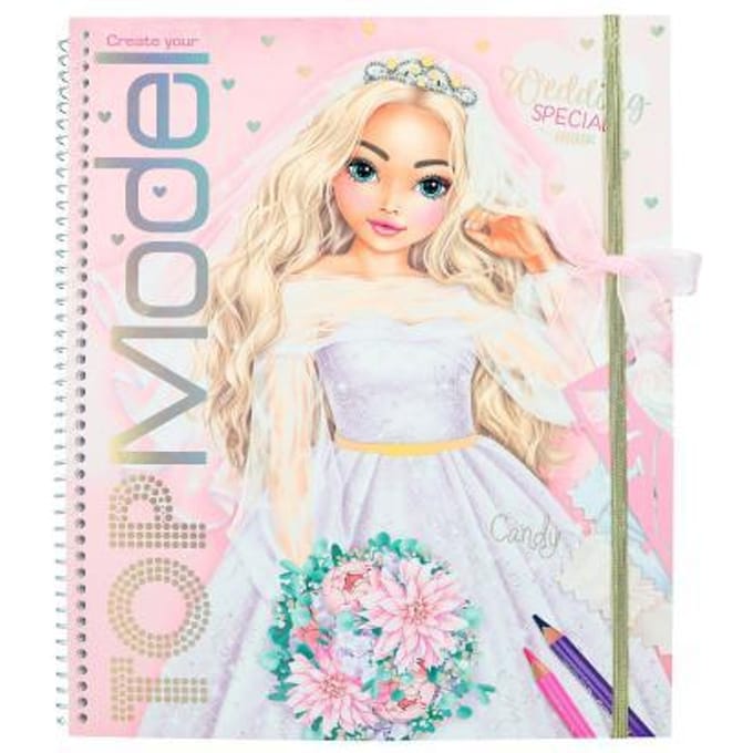 Top Model TOPModel Create your Wedding Special kleurboek Kleurboeken