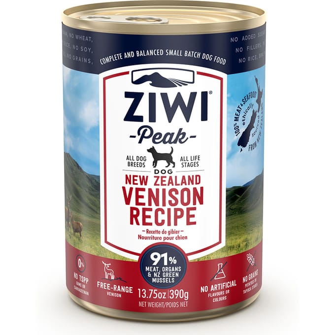 Ziwi PEAK Hondenvoerkonserven Hert 390 gr