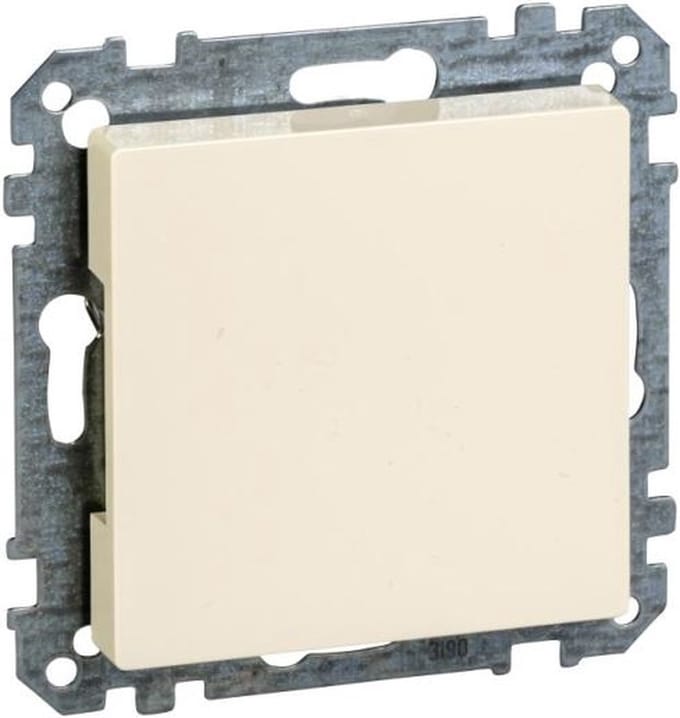 Schneider Electric - System M - Blindplaat - Wit Ivoor