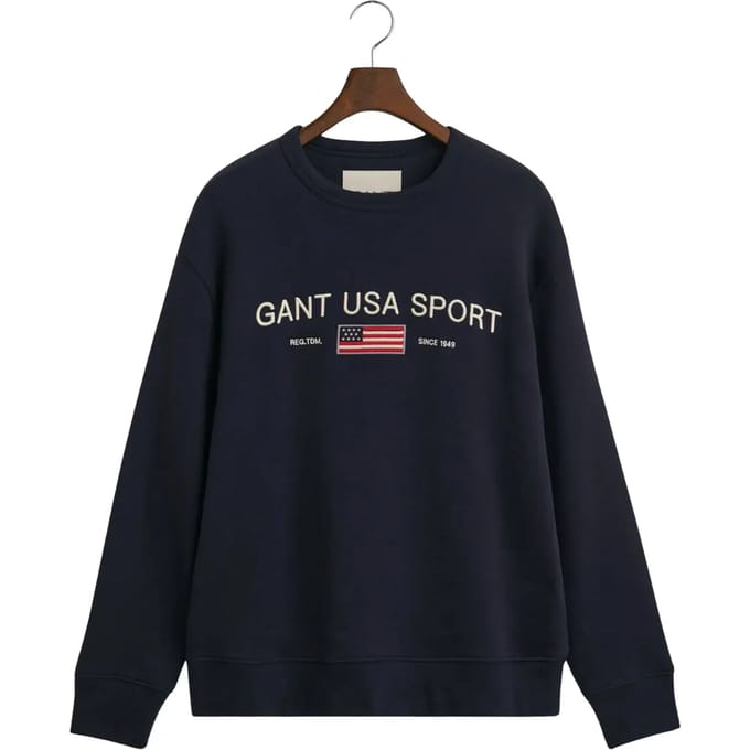 Sweater met ronde hals Gant Graphic