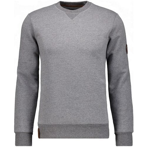 Ragman Trui Sweat Round Neck Grijs / male