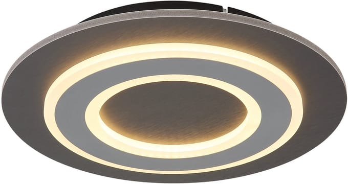 Plafonniere - antraciet - JAYDEN - kunststof - Ø 32cm - LED - 48032-24 - Globo