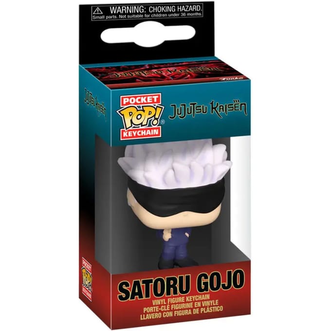 Sleutelhanger Funko Pop ! Jujutsu Kaisen Satoru gojo