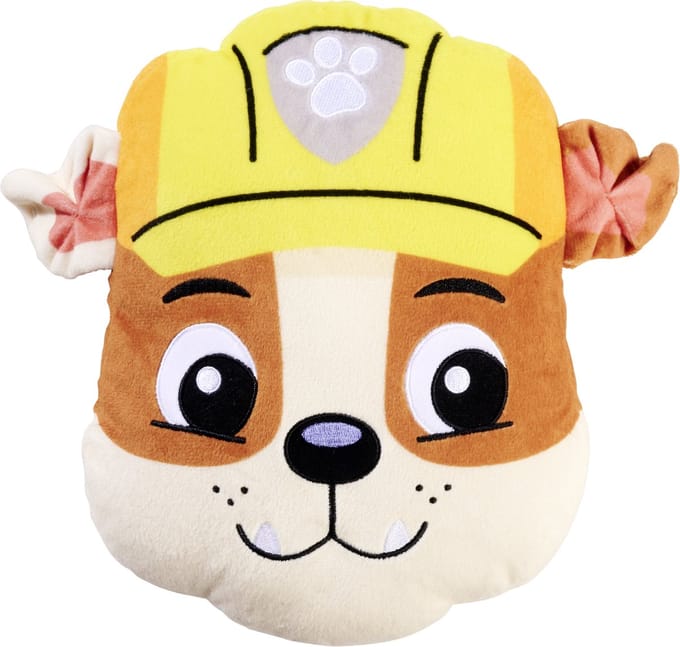 Nickelodeon - Paw Patrol - Rubble - Kussen - 50 cm - Vanaf 0m