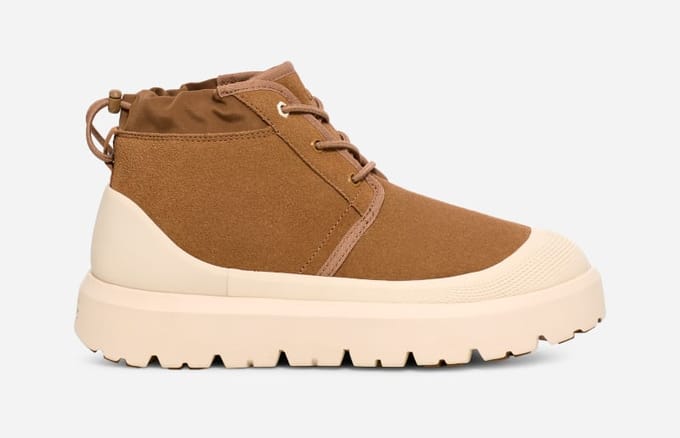 UGG® Neumel Weather Hybrid for Men in Brown, Suede/Waterproof/Polyester