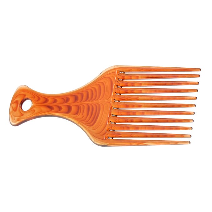 Plastic Haarkam Inzet Afro Haar Pick Kam Haar Haarverzorging Styling Tool black