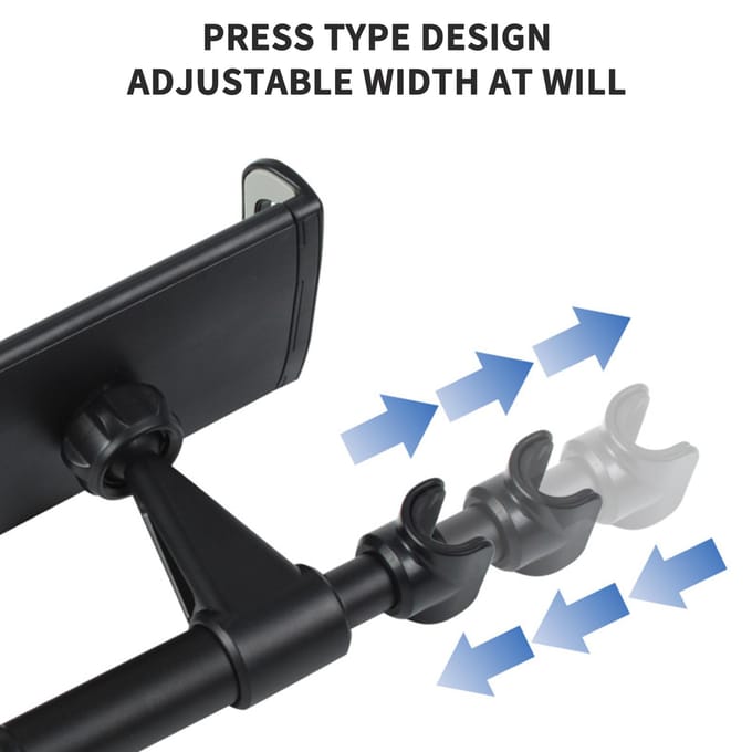 Auto Tablet Houder Achterbank Hoofdsteun Telefoon Stand 4-10.5 inch Telefoon Tablet Houder Vervanging voor zwart