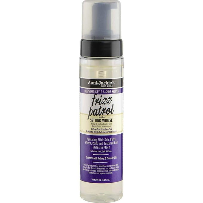 Aunt Jackie's Grapeseed Frizz Patrol Mousse 244 ml