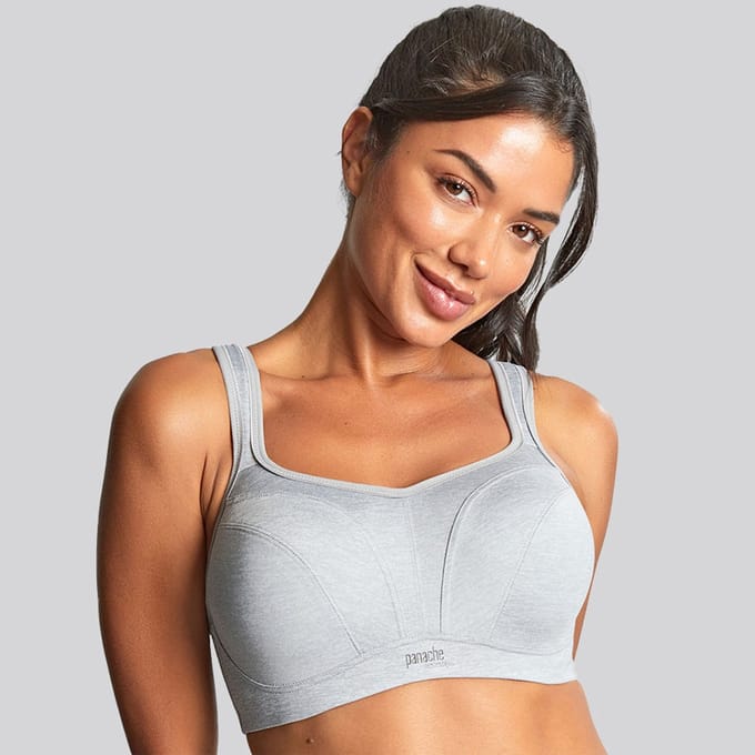 Panache - Power Sport BH met beugel - Grey Marl - 70D