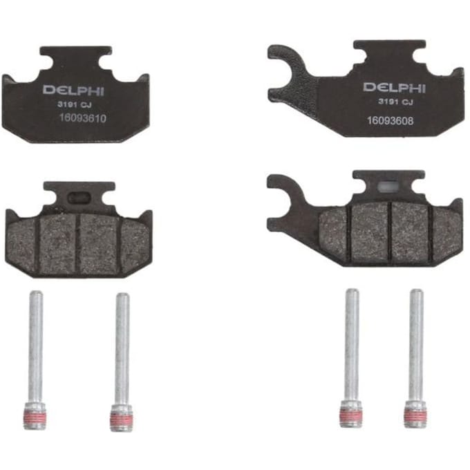 Remblokset DELPHI LP3191, voor