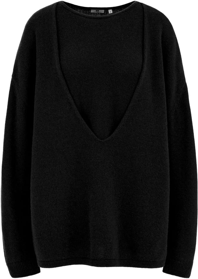 WE Fashion Dames THE LAYERED KNIT