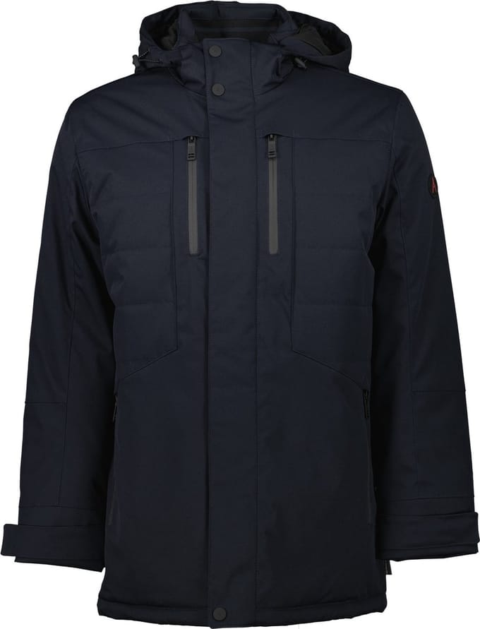Donders 1860 Parka - Modern Fit - Blauw - 52