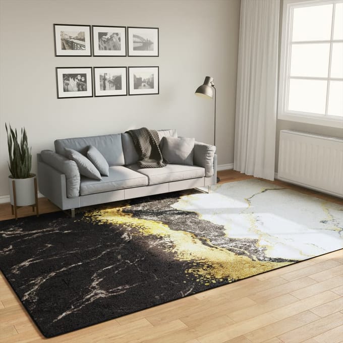 vidaXL - Vloerkleed - wasbaar - 190x300 - cm - meerkleurig