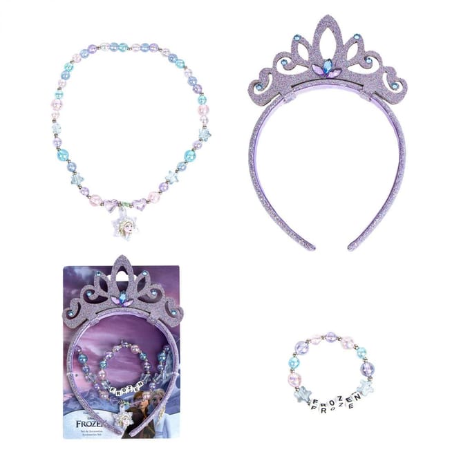 Disney Frozen Snowflakes sieraden en hoofdband set