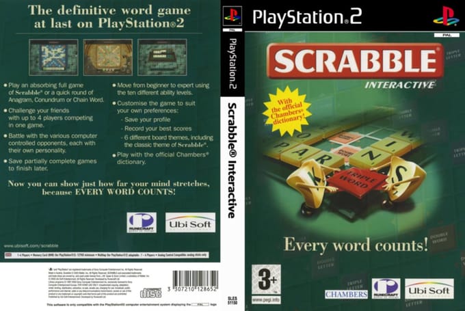 Scrabble Interactive (PS2 nieuw)