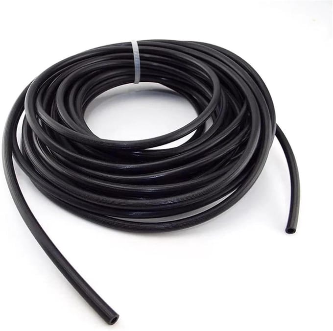 Druppelslang - Microslang PVC - Planten Bewateren - Uniforme Afmetingen - 15 Meter - Zwart