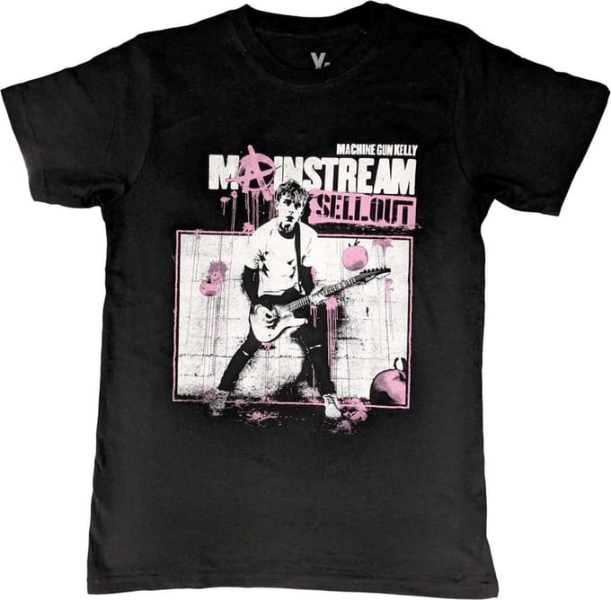 Machine Gun Kelly - Digital Cover Heren T-shirt - L - Zwart