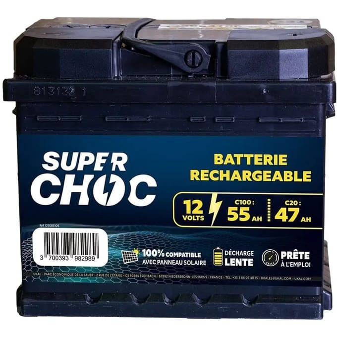 Oplaadbare batterij Superchoc