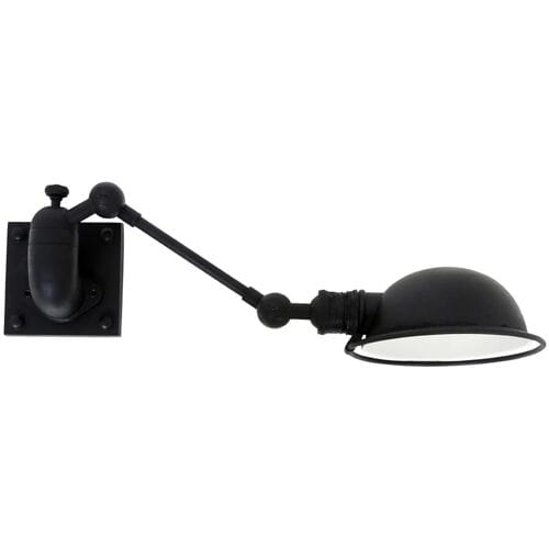 KS Verlichting Muurlamp Melbourne Antiek Zwart