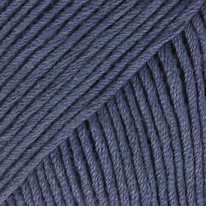 DROPS Safran Uni Colour - 09 marineblauw - Katoen Garen