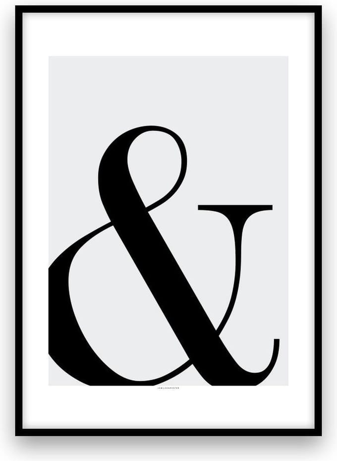 &-teken - Poster - A4