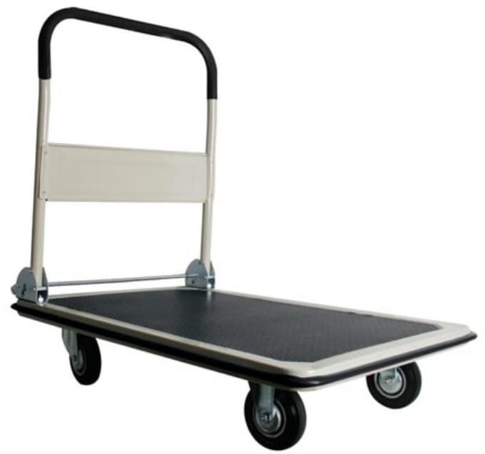 Opvouwbare Transportkar met Hoge Laadcapaciteit tot 300 kg
