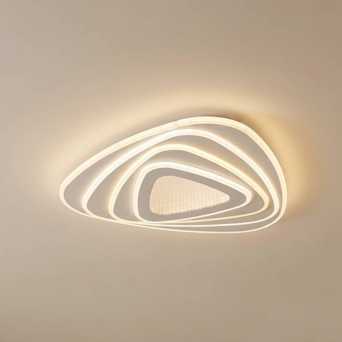 Lindby LED plafondlamp Rebeka, 48x49cm, CCT, afstandsbediening
