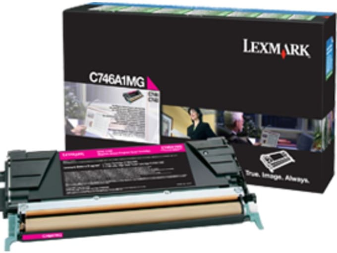 Lexmark C746A1MG toner cartridge magenta (origineel)