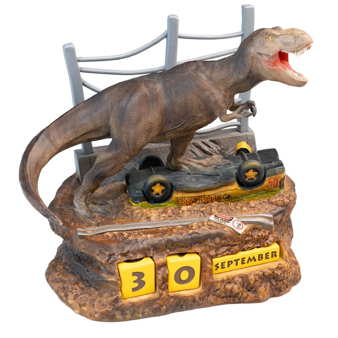 JURASSIC PARK - Resin 3D Perpetual Calendar - Kalender