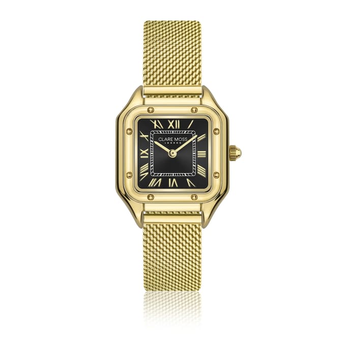 Vrouwenhorloge Clare Moss Lilac Mesh